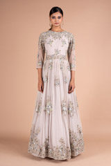 Grey Draped Gown1456 video